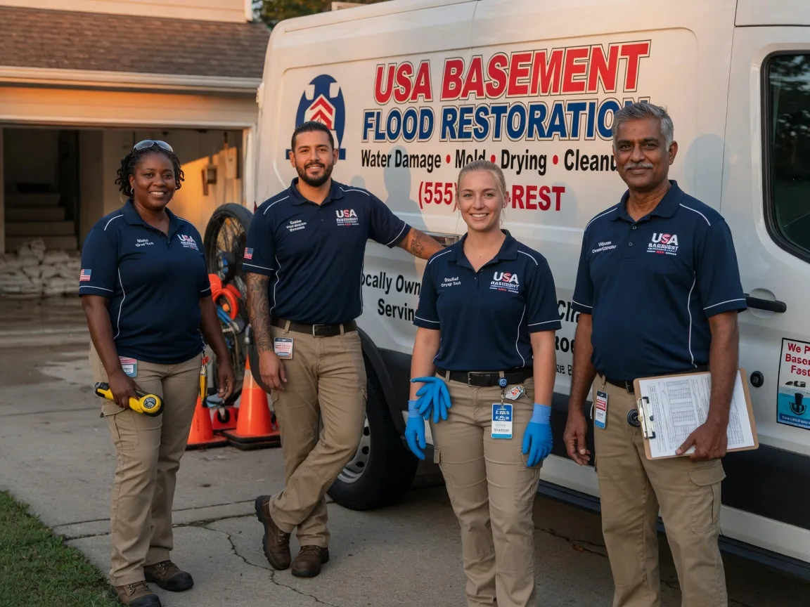 Basement Flood Cleanup company in Pickett, WI